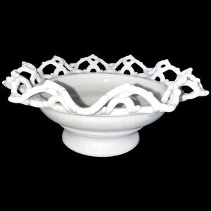 Vintage Westmoreland Doric Milk Glass Bowl